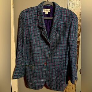 Vintage Liz Claiborne Tweed Blazer